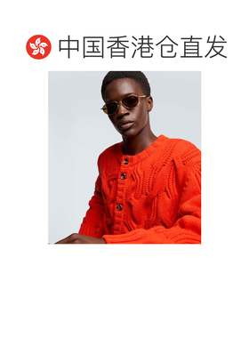 1h可退 香港直邮Bottega Veneta 葆蝶家 男士 Fin 飞行员太阳眼镜