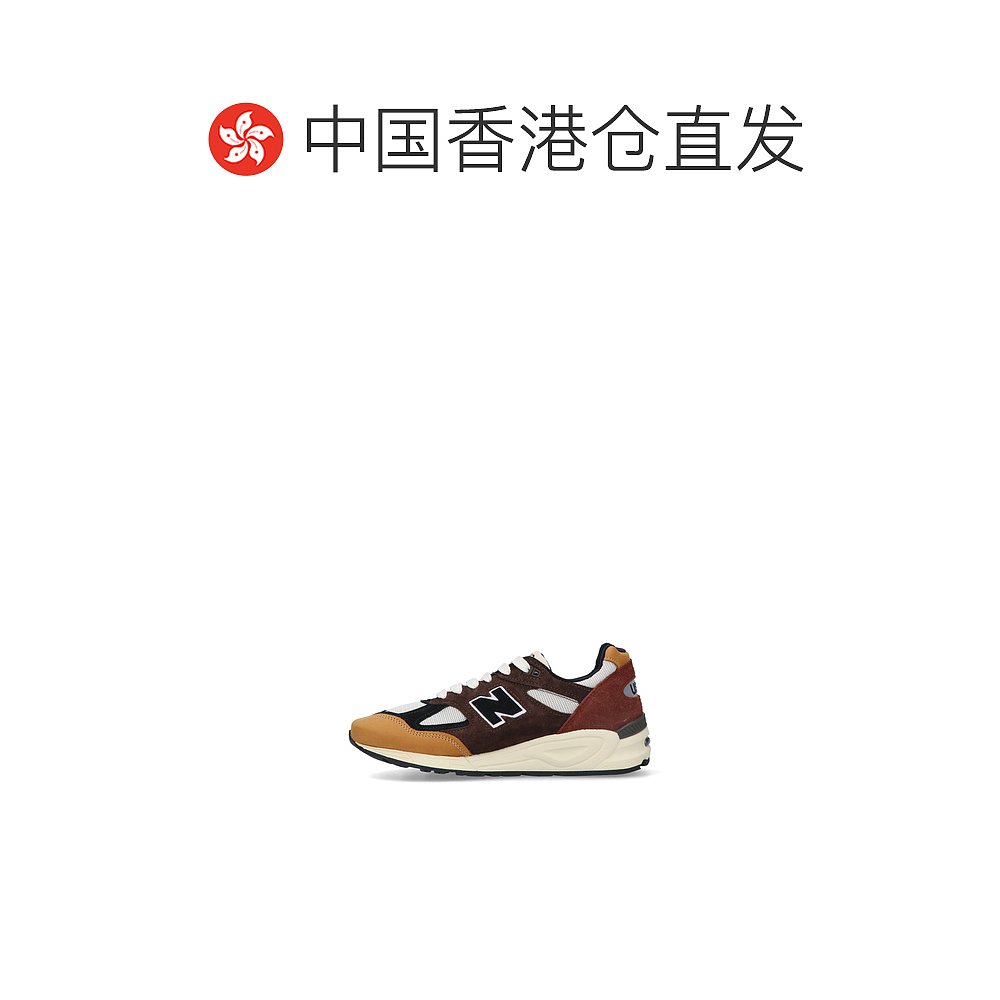香港直邮New Balance  男士 棕色运动鞋 M990BB2 - 图1