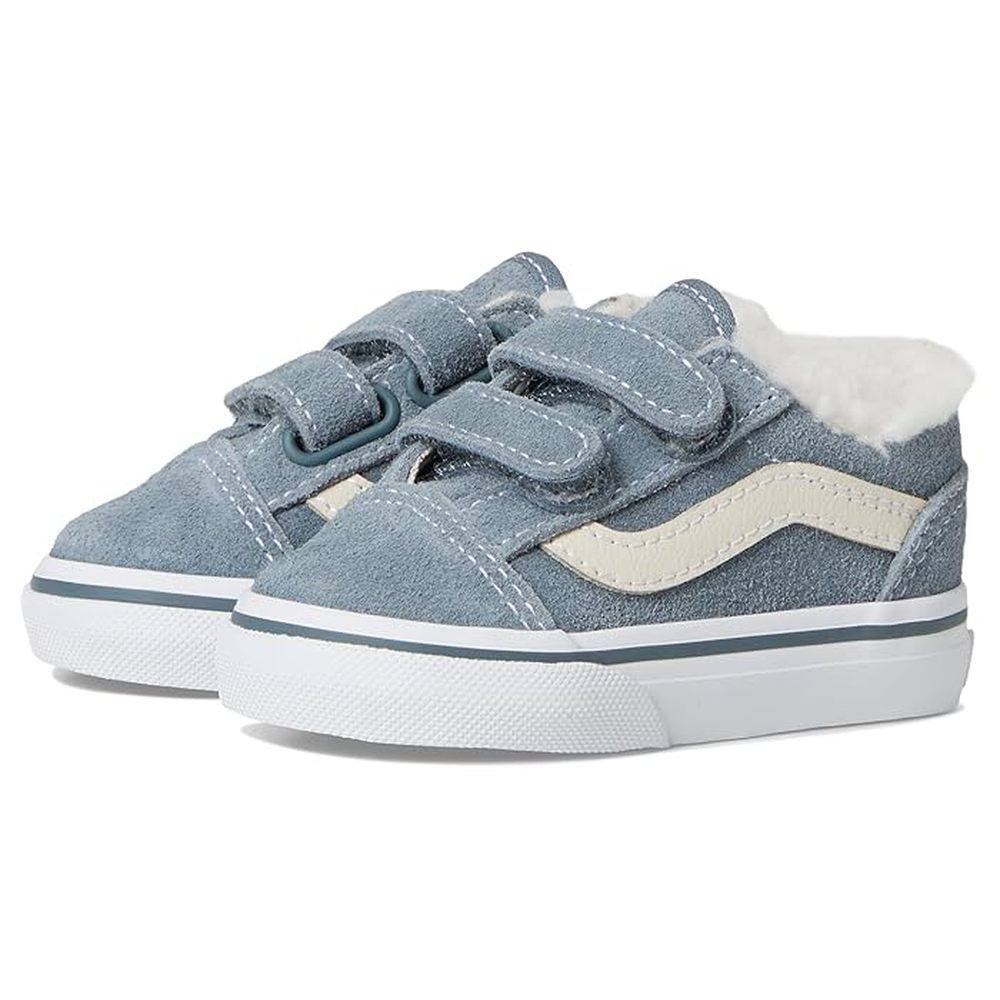 1h可退 香港直邮Vans 范斯 女童 Old Skool™ V 运动休闲鞋(婴儿/),淘宝优惠券,粉丝福利购,淘宝优惠卷