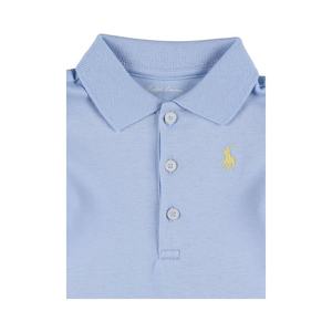 香港直邮Ralph Lauren 拉尔夫劳伦 女童 棉质珠地网眼布连衣裙&尿