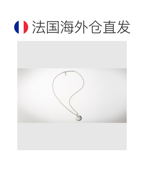 自营欧洲直邮GUCCI古驰 Crest银925 Gucci饰牌吊坠项链男女通用