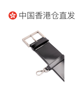 香港直邮PRADA 女士手链手镯 1TW008ZO6F0002-0 SS2025 黑色 leat
