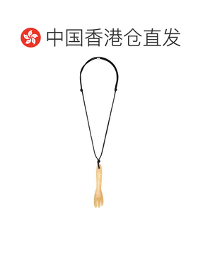 1h可退 香港直邮Lemaire 女士 Aragonite Gua Sha Fork 项链 DI00
