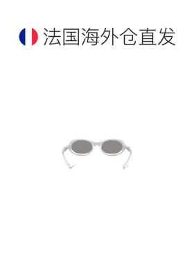 自营欧洲直邮Diesel迪赛 女士灰色注塑椭圆形太阳镜