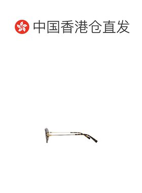 1h可退 香港直邮Gucci 古驰 女士 GREY-GOLD-GREY INJECTION 太阳