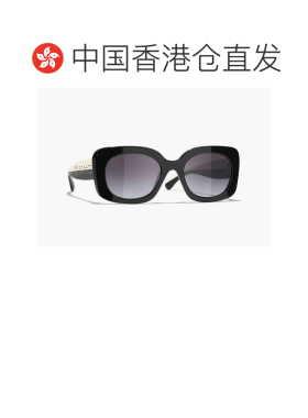 1h可退 香港直邮CHANEL 女士眼镜 CH5563BC501S6 CO 黑色 全框太