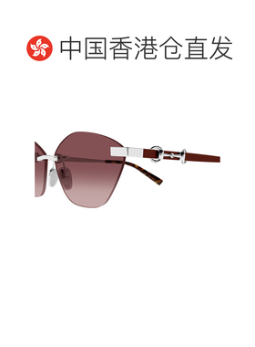 1h可退 香港直邮Gucci 古驰 女士 GG2050S col. 003 银色太阳眼镜