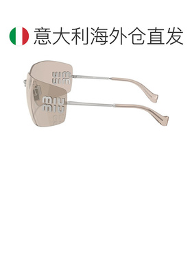 欧洲直邮MIUMIU缪缪徽标设计不规则形太阳眼镜0MU54YS