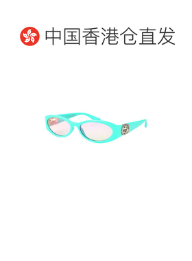 香港直邮GUCCI 女士眼镜 GG1660S007 AW2025 绿色 几何框太阳镜
