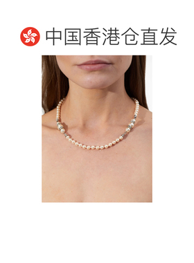 香港直邮ALESSANDRA RICH 亚历山德拉.瑞秋 女士 珍珠水晶项链 FA