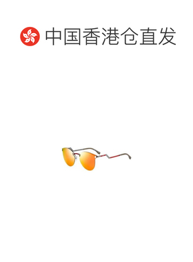 香港直邮FENDI 女士眼镜 FF0040SCEM SS2023 橙色 徽标细节太阳镜