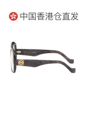 1h可退 香港直邮LOEWE 罗意威 男士 灰色 Anagram 眼镜 LW50076I5