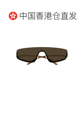 1h可退 香港直邮Gucci 古驰 男士 半边框太阳镜 GG1561S metal金