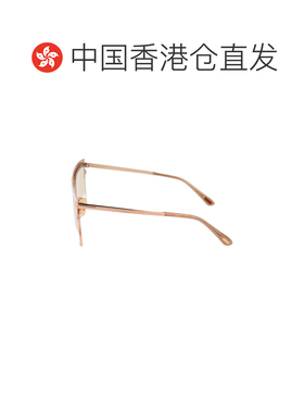 1h可退 香港直邮Tom Ford 汤姆 福特 女士 镀金太阳眼镜 FT0706S3