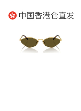 1h可退 香港直邮Miu Miu 缪缪 女士 徽标太阳镜 MU56ZS metal金属