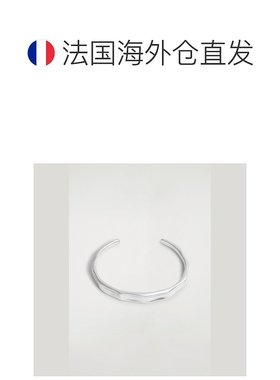 自营欧洲直邮COS 男士锤纹设计开口手镯