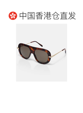 1h可退 香港直邮LOEWE 罗意威 女士 flat-top 窄款太阳眼镜