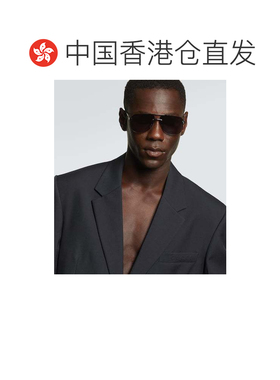 1h可退 香港直邮Fendi 芬迪 男士 天蓝色飞行员太阳眼镜配饰