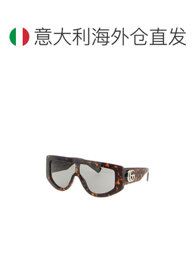 1h可退 欧洲直邮GUCCI 女士眼镜 839997J07402312 SS2026 灰色 矩