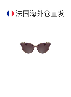 自营欧洲直邮Longchamp珑骧 女士紫色亮片醋酸纤维太阳镜