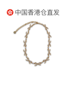 1h可退 香港直邮Self-Portrait 女士 金色色调项链 AW25621NGDGOL