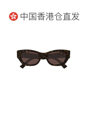 香港直邮GUCCI 女士太阳镜 GG1954SA002 CO 黑色 框架太阳镜