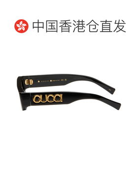 1h可退 香港直邮Gucci 古驰 男士 黑色 GG1771S Fashion Show 太