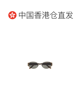 1h可退 Saint Laurent 椭圆形太阳镜 A003D4Y9968