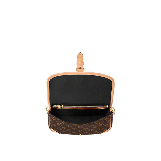 1 hour refundable European direct mail Louis Vuitton Louis Vuitton Diane women's brown retro presbyopic bag