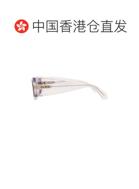 1h可退 香港直邮alaia 女士 椭圆形透明色太阳眼镜 AA0085S001