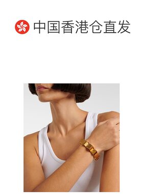 1h可退 香港直邮Alaia 女士 金字塔式手镯 metal金属色 舒适时尚