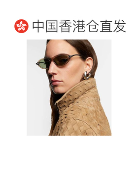 1h可退 香港直邮Bottega Veneta 葆蝶家 女士 打结猫眼太阳眼镜