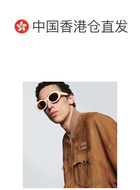 香港直邮Celine 思琳 男士 Triomphe 01 椭圆形太阳眼镜