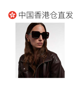 1h可退 香港直邮Celine 思琳 女士 Triomphe 矩形太阳眼镜