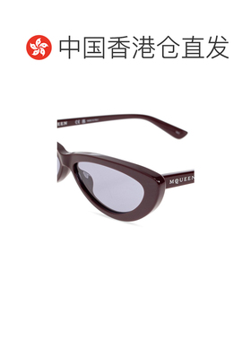 1h可退 香港直邮ALEXANDER MCQUEEN 25FW 猫眼镜框太阳镜 Women