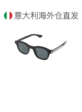 1h可退 欧洲直邮SAINT LAURENT 男士太阳镜 SL880001 SS2026 黑色