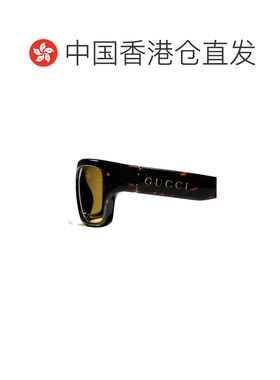 Gucci 矩形太阳镜 A000OSJ1691 【付后1h可退】古驰