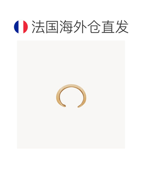 自营欧洲直邮YSL圣罗兰 女士黄金色黄金感纹理开口手镯配饰