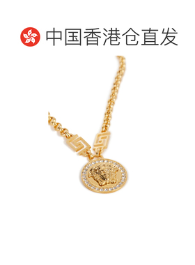 香港直邮VERSACE 女士项链 DG1E009DJMXD01O SS2021 金色 Icon Me