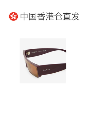 1h可退 Alaia 矩形面罩太阳镜 AA4E7009S001