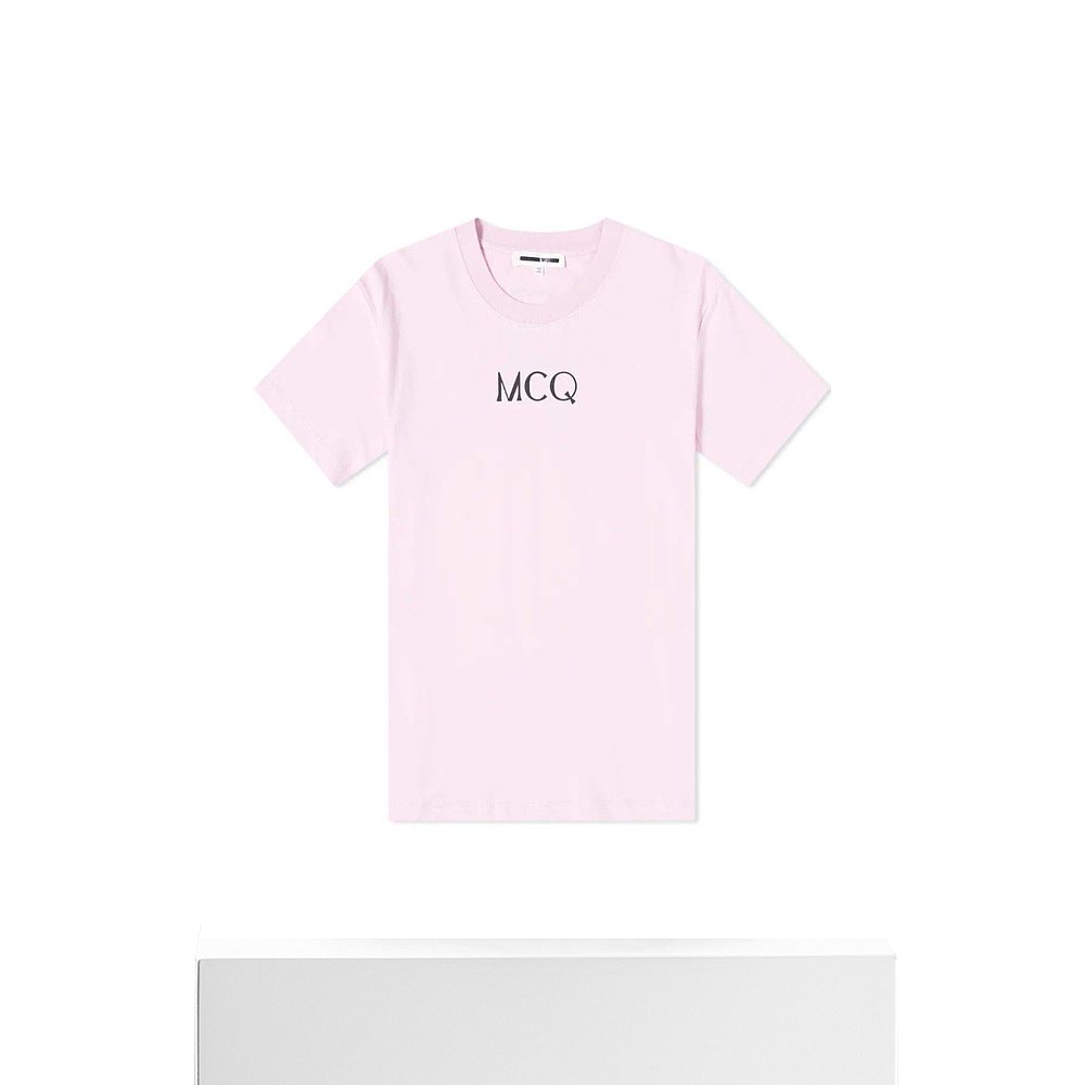 香港直邮McQ Alexander McQueen 圆领短袖T恤 291571ROH09 - 图3