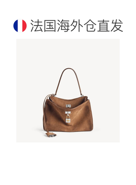 欧洲直邮自营Balenciaga巴黎世家 Bb Cadenas女士钢和玻璃钥匙扣/