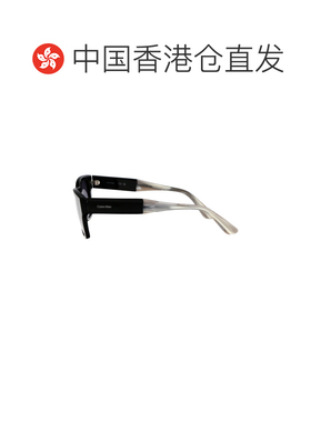 1h可退 香港直邮Calvin Klein 卡尔文 克莱恩 女士 黑色醋纤太阳