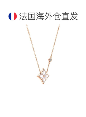 自营1h可退 欧洲直邮LV路易威登 Color Blossom女士玫瑰金花朵图