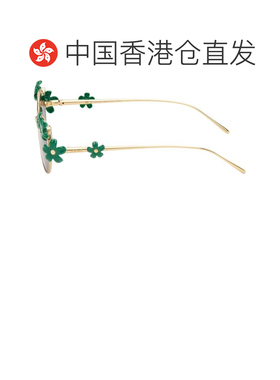 1h可退 香港直邮LOEWE 罗意威 男士 金色 Daisy Field 太阳镜 LW4