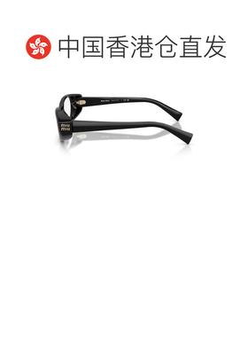 香港直邮MIU MIU 女士眼镜 MU03ZV16K1O1 CO 黑色 全框平光镜