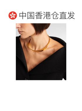 香港直邮toteme 女士 18kt 标志镀金项链 metal金属色 舒适时尚