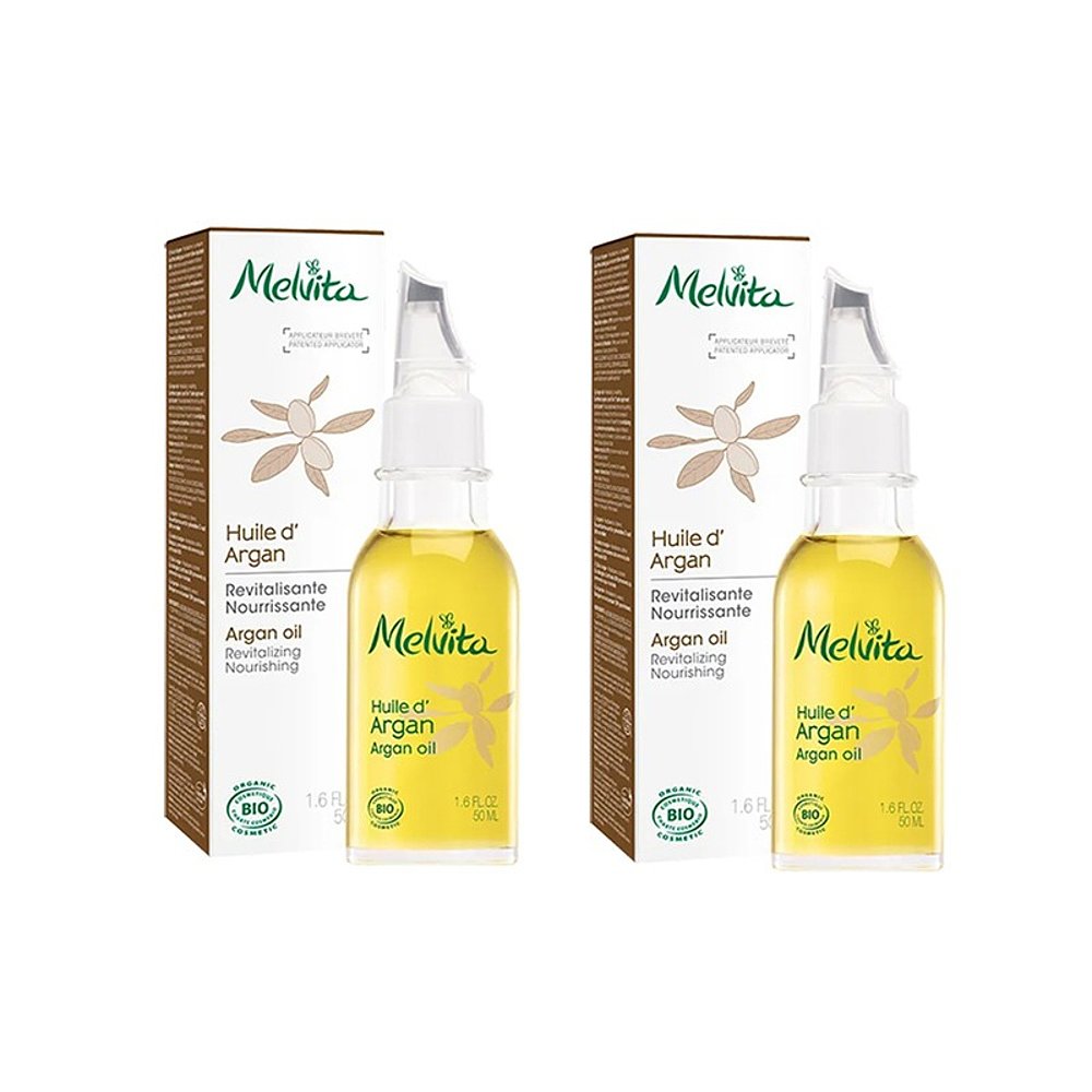 欧洲直邮Melvita蜜葳特莹润摩洛哥坚果仁油50mlx2瓶装滋养阿正品 - 图2