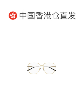 1h可退 香港直邮GUCCI 女士眼镜 GG1414O001 AW2025 黄色 属框平