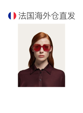 自营欧洲直邮Ferragamo菲拉格慕 女士可再生醋酸纤维大方型太阳镜